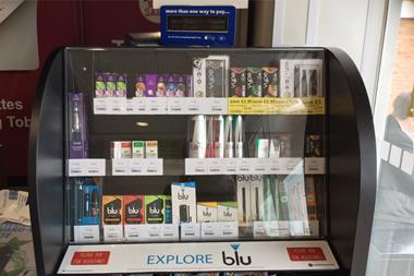 e-cigarettes in one stop store