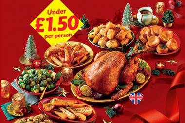 Lidl Christmas dinner deal 2025