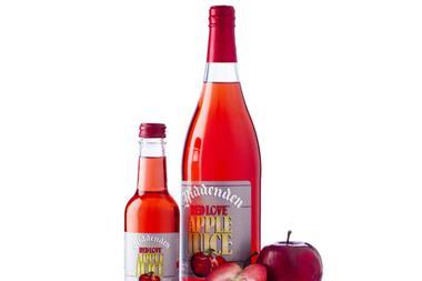 Red Love apple juice