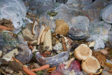 Food waste mountain