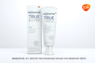 Sensodyne True White ad