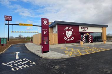 Costa Coffee's 400th drive-thru store located in Norwich