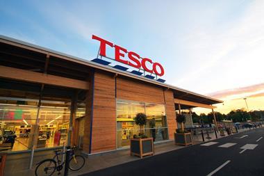 Tesco store front