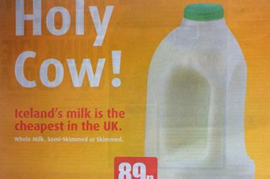 Iceland 89p milk