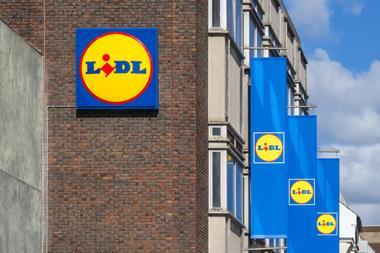 lidl store sign