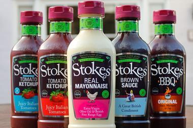 Stokes Sauces' squeezy range in recycled bottles_crop