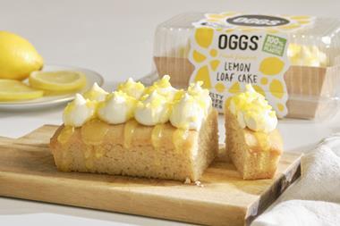 Oggs lemon loaf cake