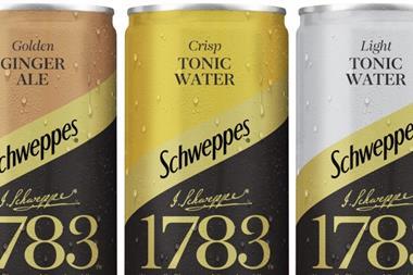 Schweppes 1783 Cans