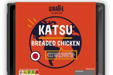 Giraffe Katsu Chicken meal