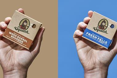 Dr Squatch 4 hands holding soaps