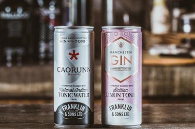 franklin & sons gin RTD cans