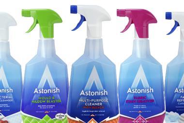 Astonish spray bottles