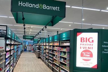 Morrisons to host Holland & Barrett concessions in its supermarkets