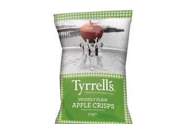 Tyrrells Apple crisps