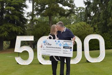 national lottery winners david & donna stickley