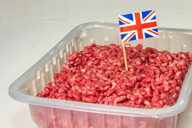 british beef mince flag uk