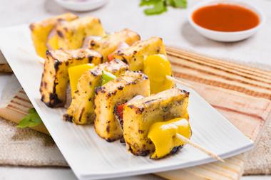 paneer skewer pexels
