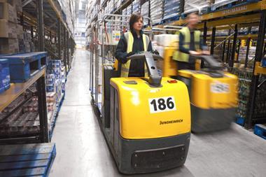 tesco depot warehouse