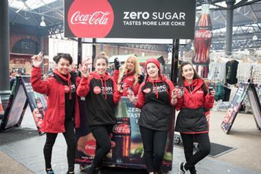 CCEP Coca-Cola Zero Sugar sampling 2017