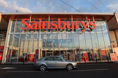 Sainsburys fascia store