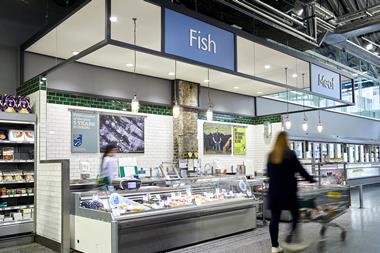 Waitrose Kings Cross Fish Counter