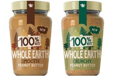 Whole Earth palm oil free peanut butter