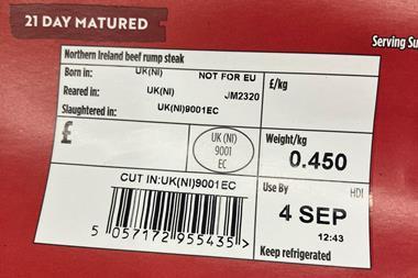 asda not for eu label steak