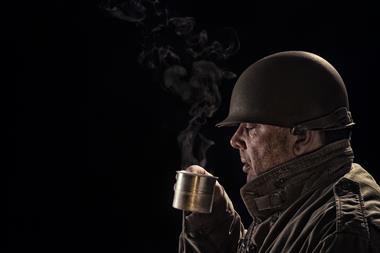 Vintage US soldier coffee GettyImages