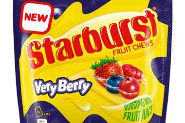 Starburst Very Berry variant
