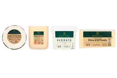 Asda Exceptional range cheeses