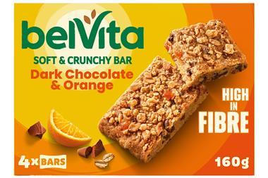 belVita Soft & Crunchy Bar Dark Chocolate & Orange