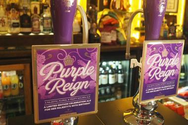 purple reign beer greene king