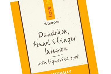waitrose love life ginger infusion tea