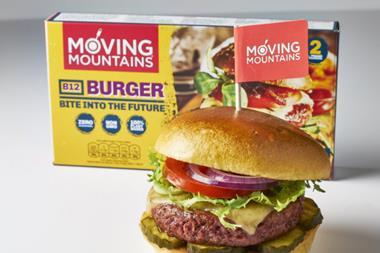 Moving Mountains meatless burger