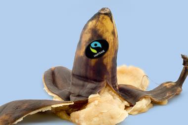squished banana fairtrade