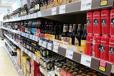 craft beer aisle