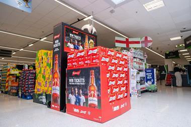 Budweiser in-store comp