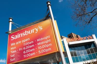 Sainsbury's opening hours