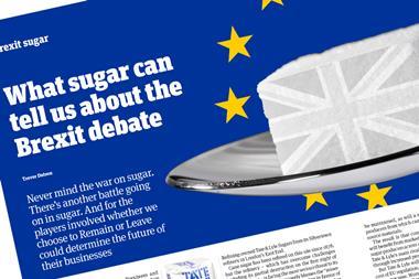 brexit sugar article