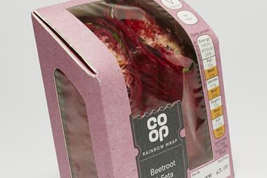 The Co-op Beetroot Wrap