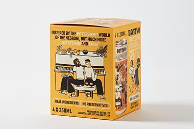 Tesco Botivo Cans 4-Pack