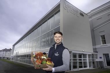 Toby Foskett, Harlech Foodservice category manager for fruit, vegetables and butchery.