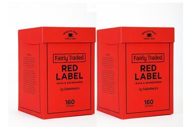 Sainsburys red label Fairly Traded