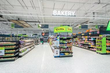 asda aisle bakery bread