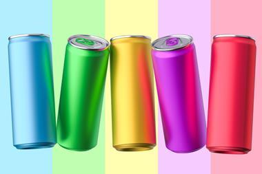 rainbow energy drinks cans