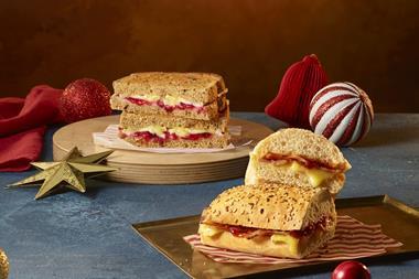 Brie & Cranberry Toastie_Brie, Bacon and Chilli Jam Panini_Costa Coffee_Festive 2024