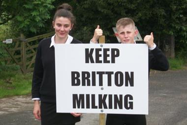 Dairy farmers target Asda and Morrisons for protests