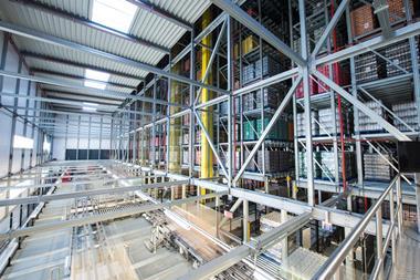 Wakefield ASRS Warehouse 1