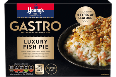 Young's Gastro Luxury Fish Pie