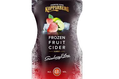 Kopparberg frozen cider